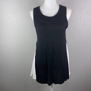 Black & white tank top